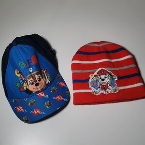 5/$30 PAW PATROL Toque and Babeball Hat Bundle